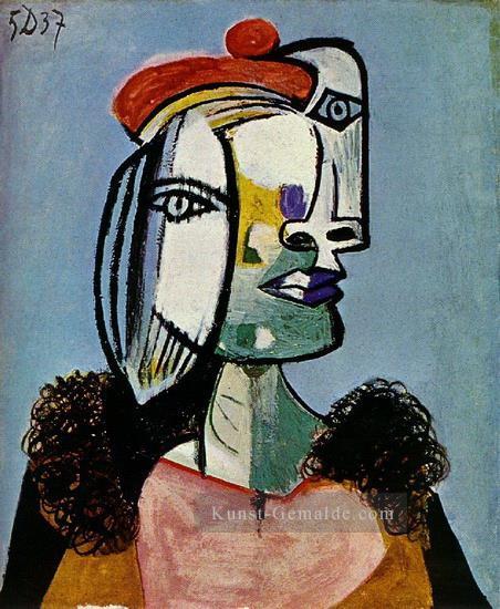 Portrait Woman 1 1937 cubism Pablo Picasso Ölgemälde